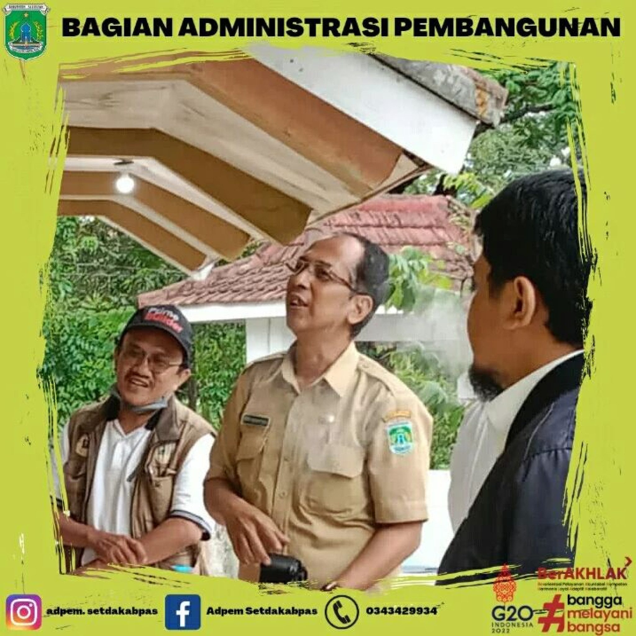 Monitoring Kegiatan Fisik  di Kecamatan Wonorejo, Purwosari dan Tutur.