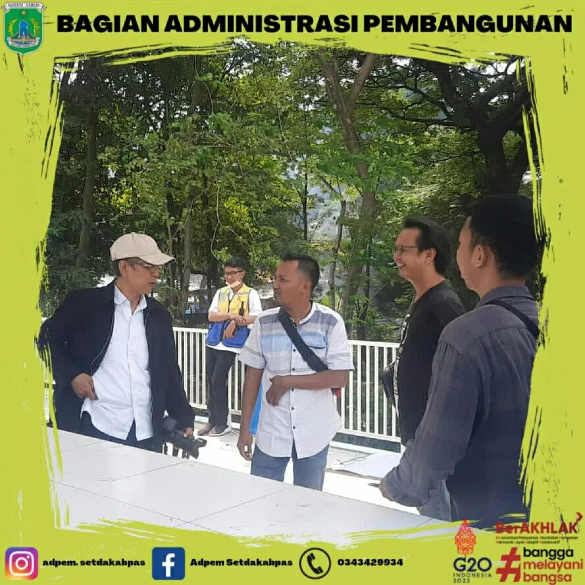 Monitoring Kegiatan Fisik 4 Lokasi di Kecamatan Gondang Wetan dan Pasrepan.