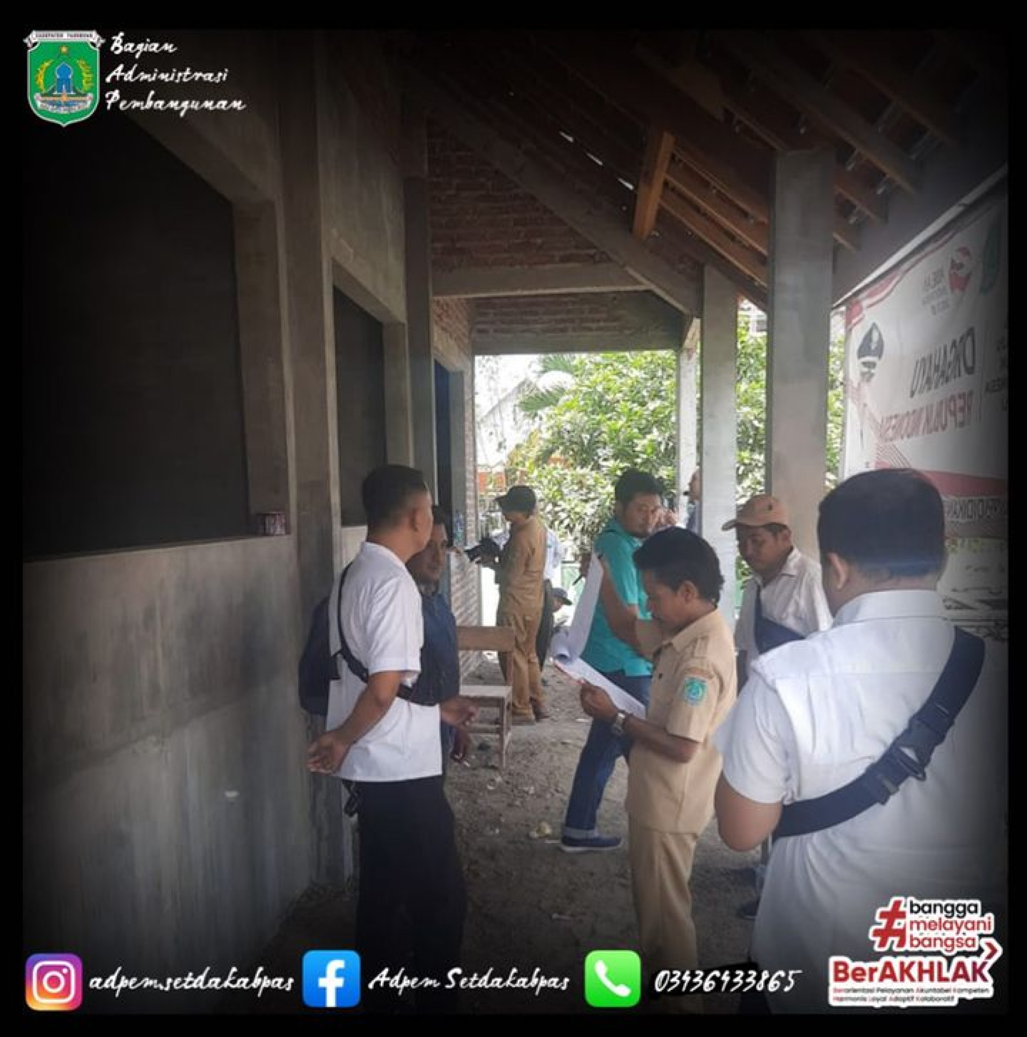 Monitoring Kegiatan Fisik di Kecamatan Kraton