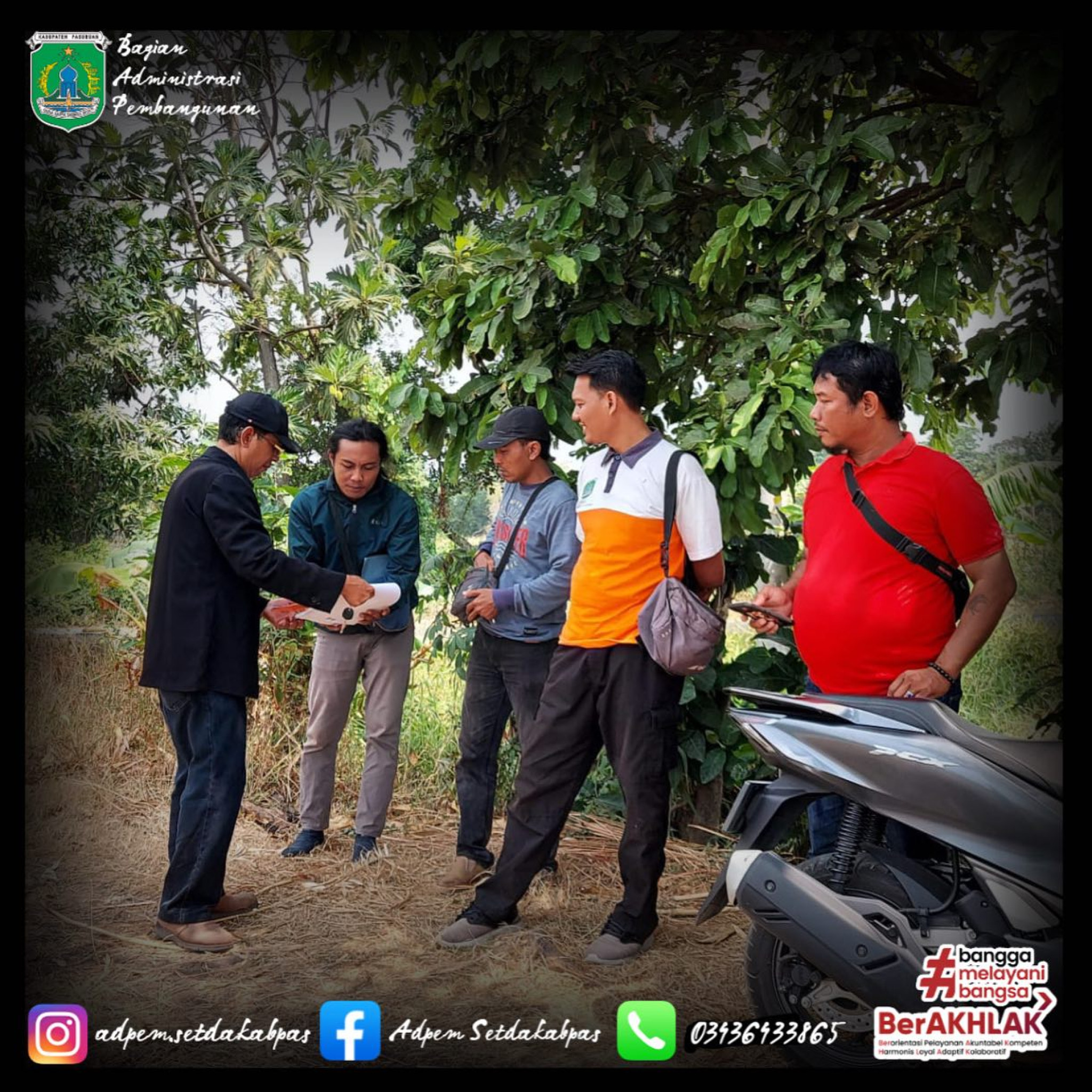Monitoring Kegiatan Fisik 7 Lokasi di Kecamatan Rembang dan Kraton