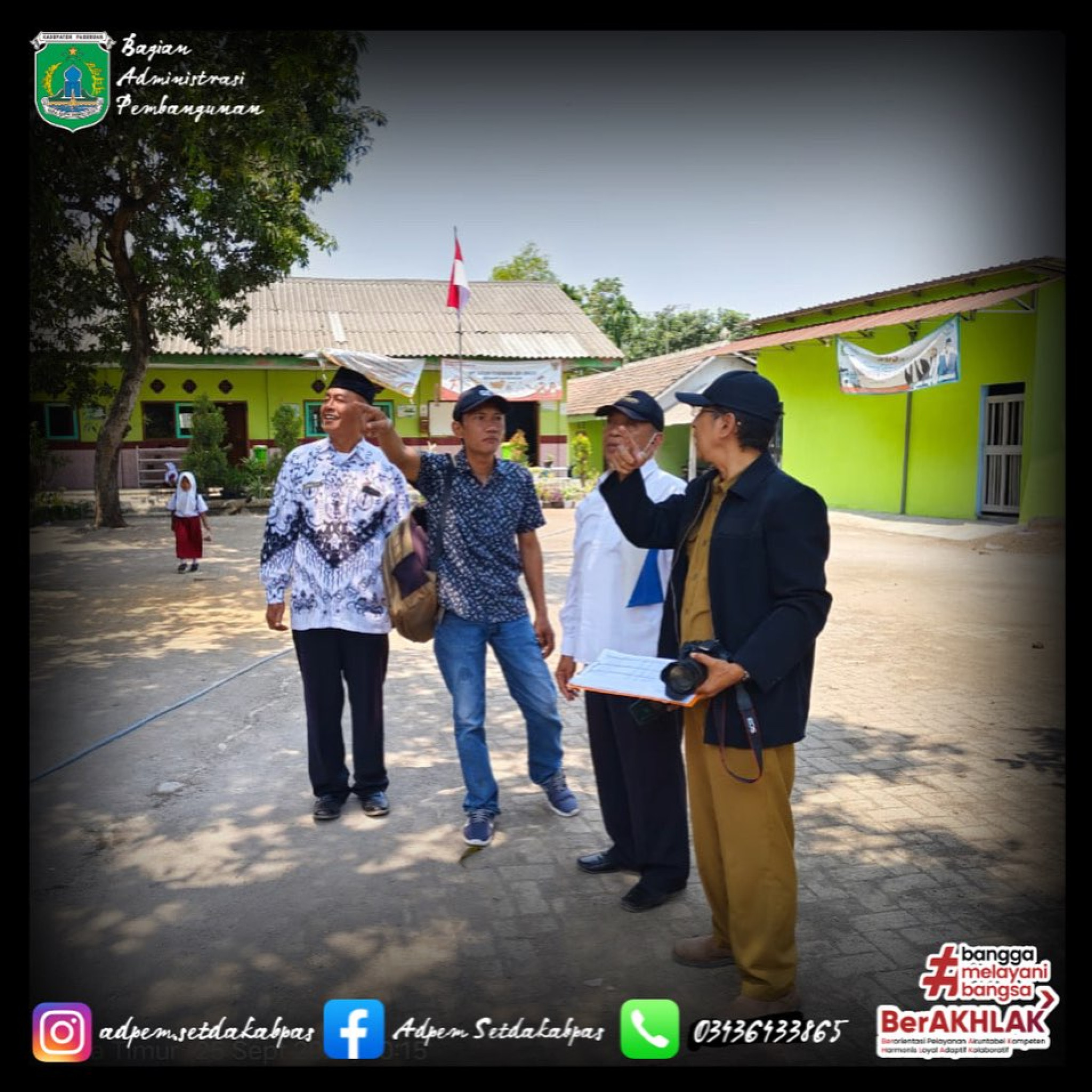 Monitoring Kegiatan Fisik 11 Lokasi di Kecamatan Kejayan dan Pohjentrek.