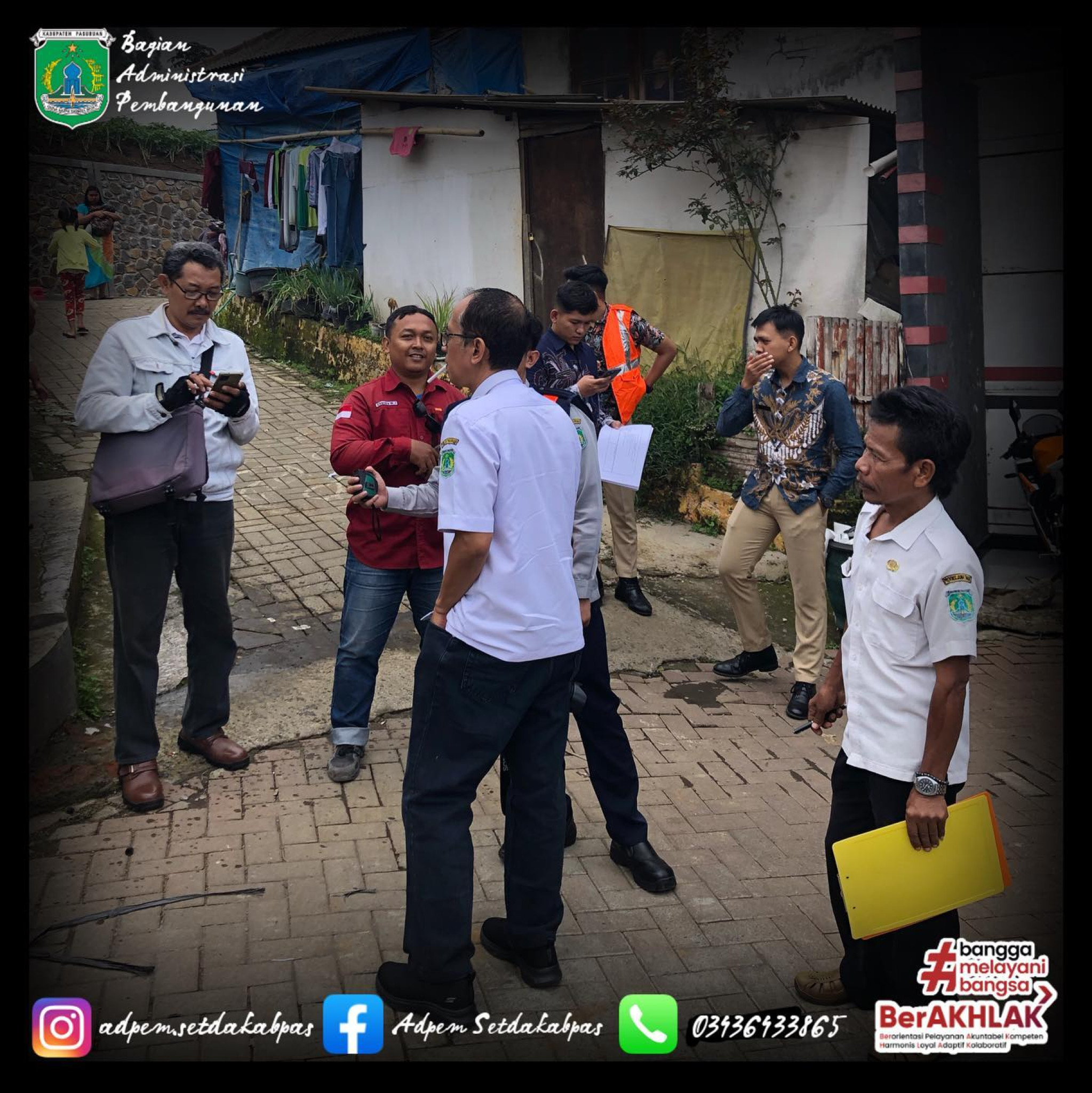 Monitoring Kegiatan Fisik  di Kecamatan Gondangwetan, Pasrepan, Tosari dan Puspo.