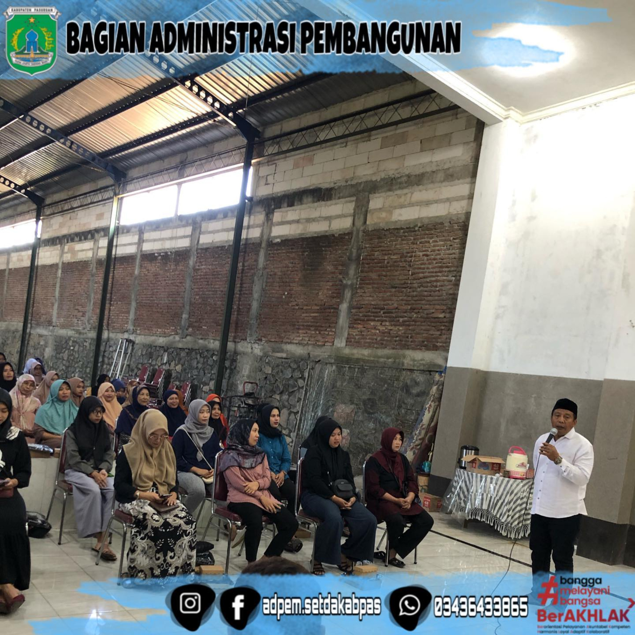 Forum Konsultasi Publik Sekretariat Daerah Kabupaten Pasuruan Tahun 2024 di Desa Sumber Rejo