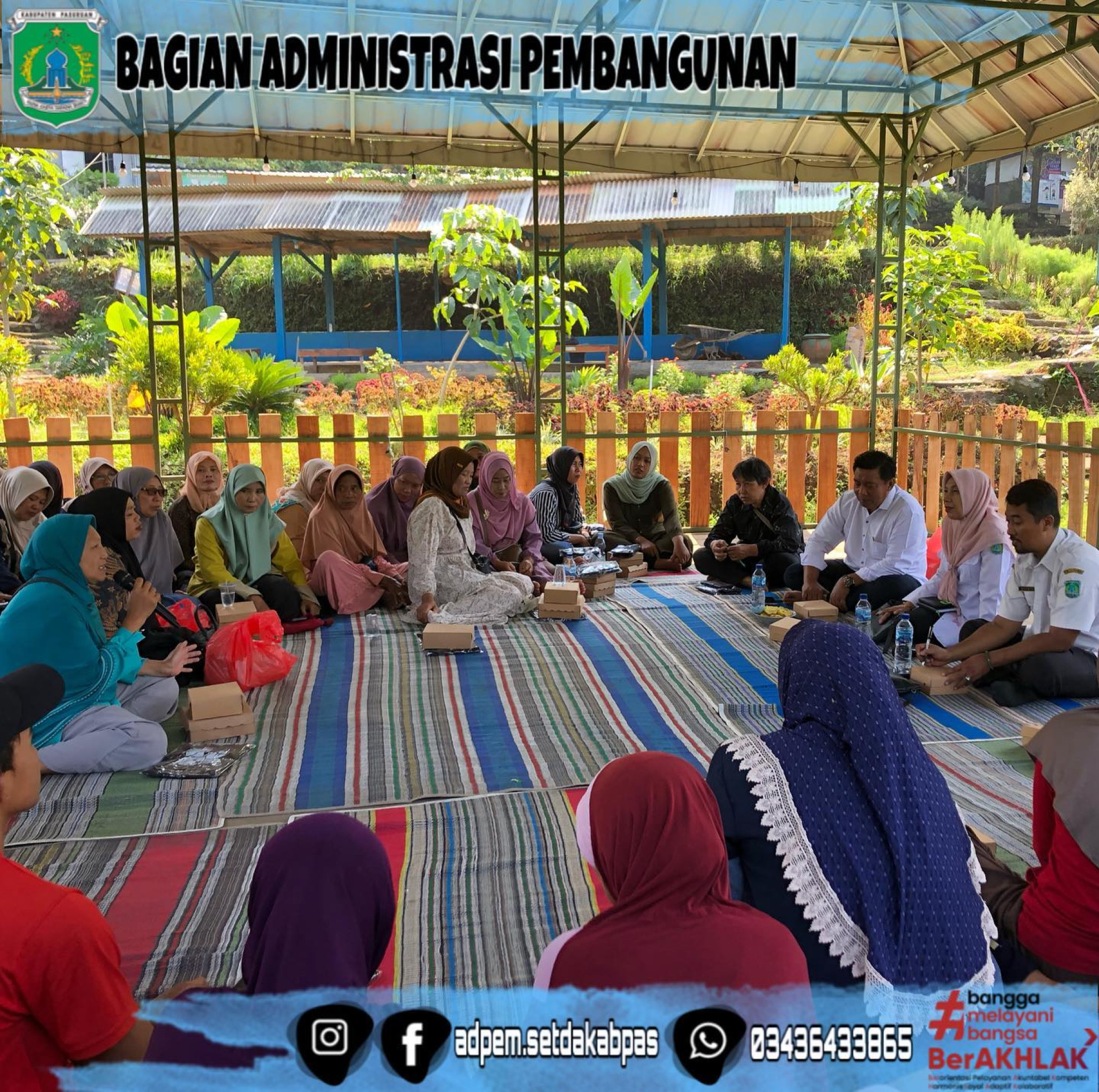 Forum Konsultasi Publik Sekretariat Daerah Kabupaten Pasuruan Tahun 2024 di Dusun Manggihan