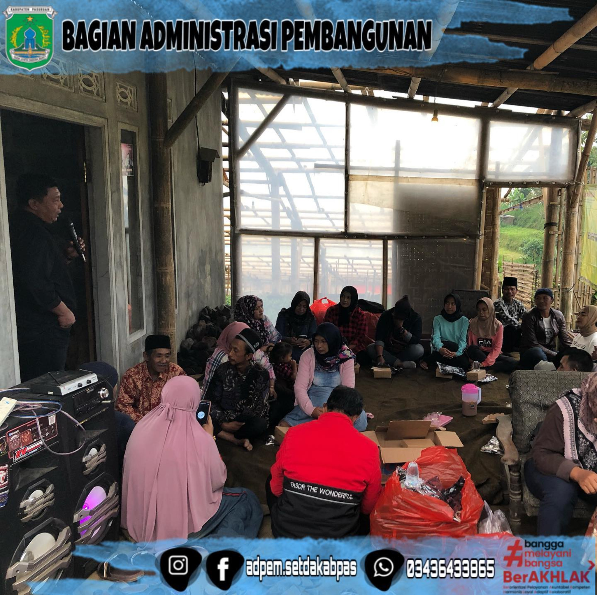 Forum Konsultasi Publik Sekretariat Daerah Kabupaten Pasuruan 2024 di Desa Pungging Kecamatan