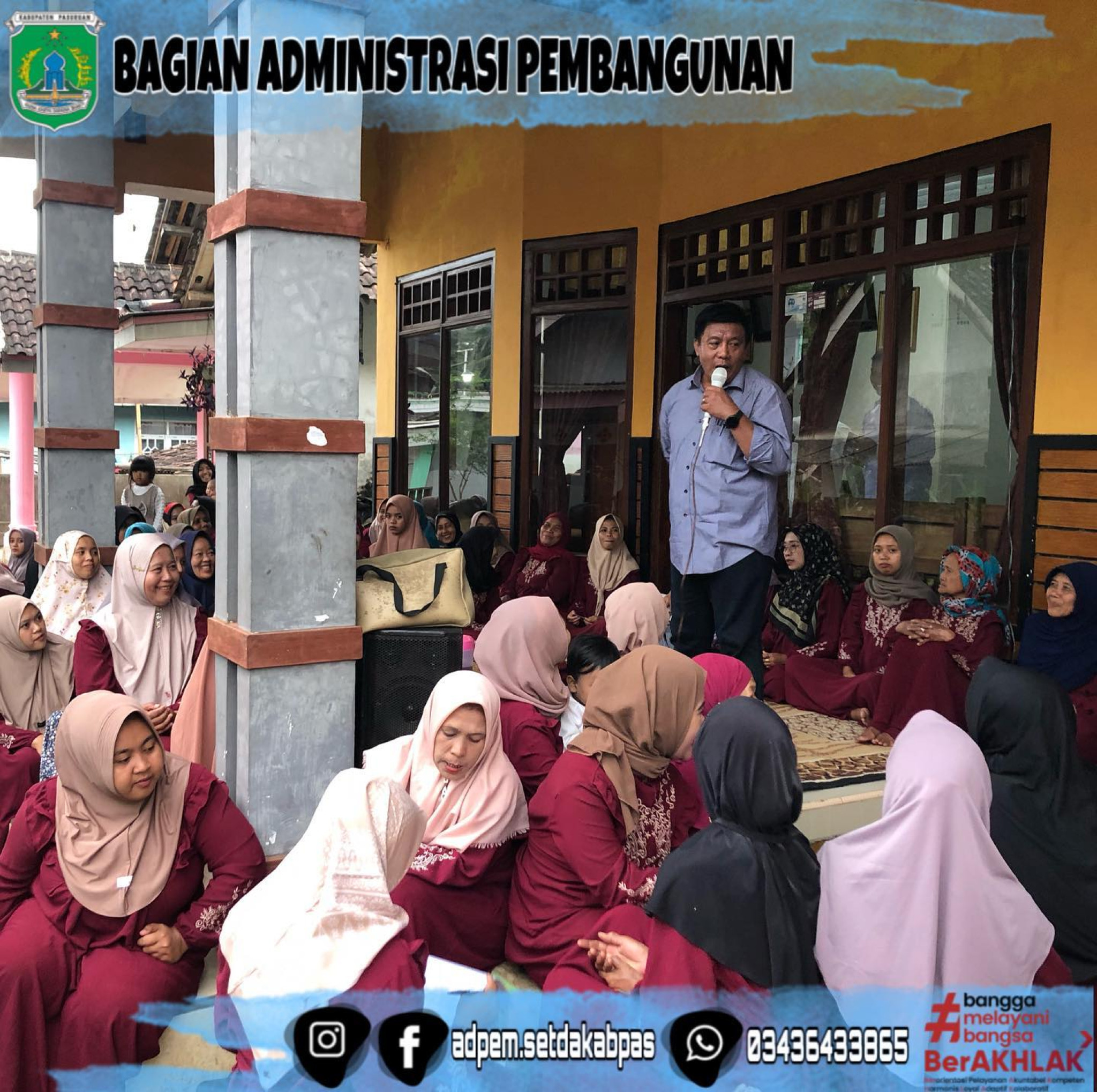 Forum Konsultasi Publik Sekretariat Daerah Kabupaten Pasuruan 2024 di Desa Gerbo