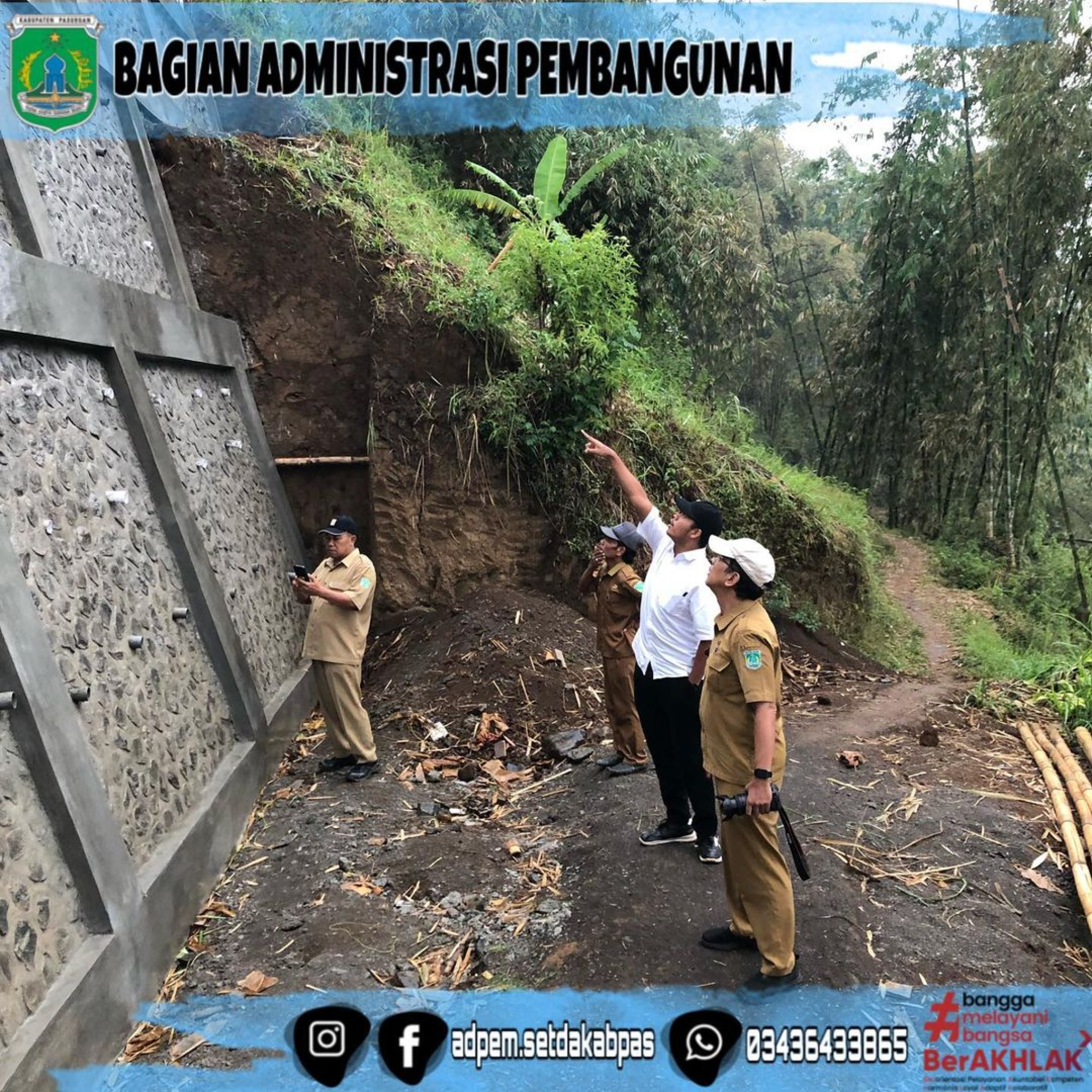 Monitoring Kegiatan Fisik  6 Lokasi di Kecamatan Tosari dan Puspo