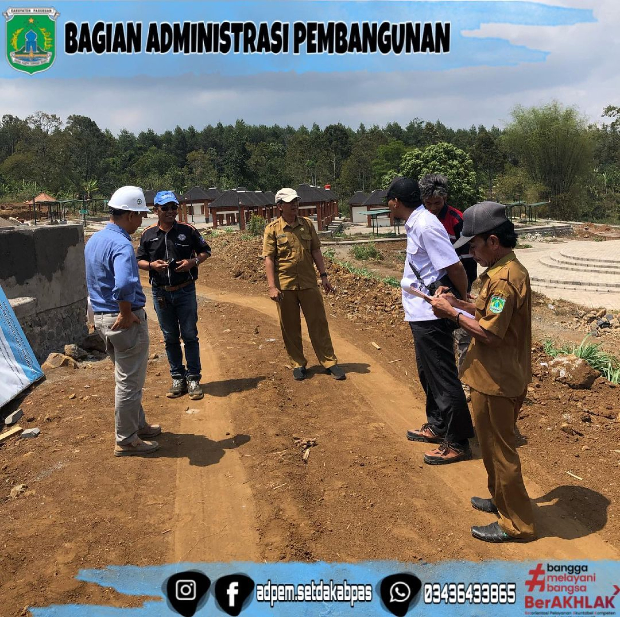 Monitoring 5 Lokasi Kegiatan Fisik Kecamatan Purwosari