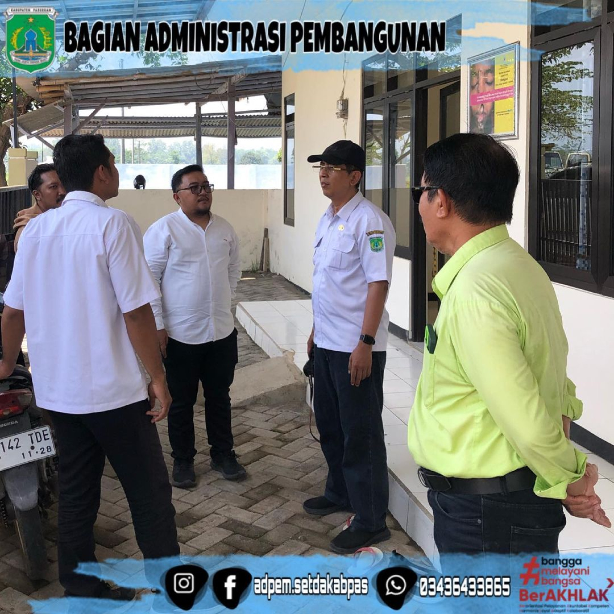 Monitoring 6 Kegiatan Fisik di Kecamatan Winongan, Pasrepan, Puspo dan Tosari