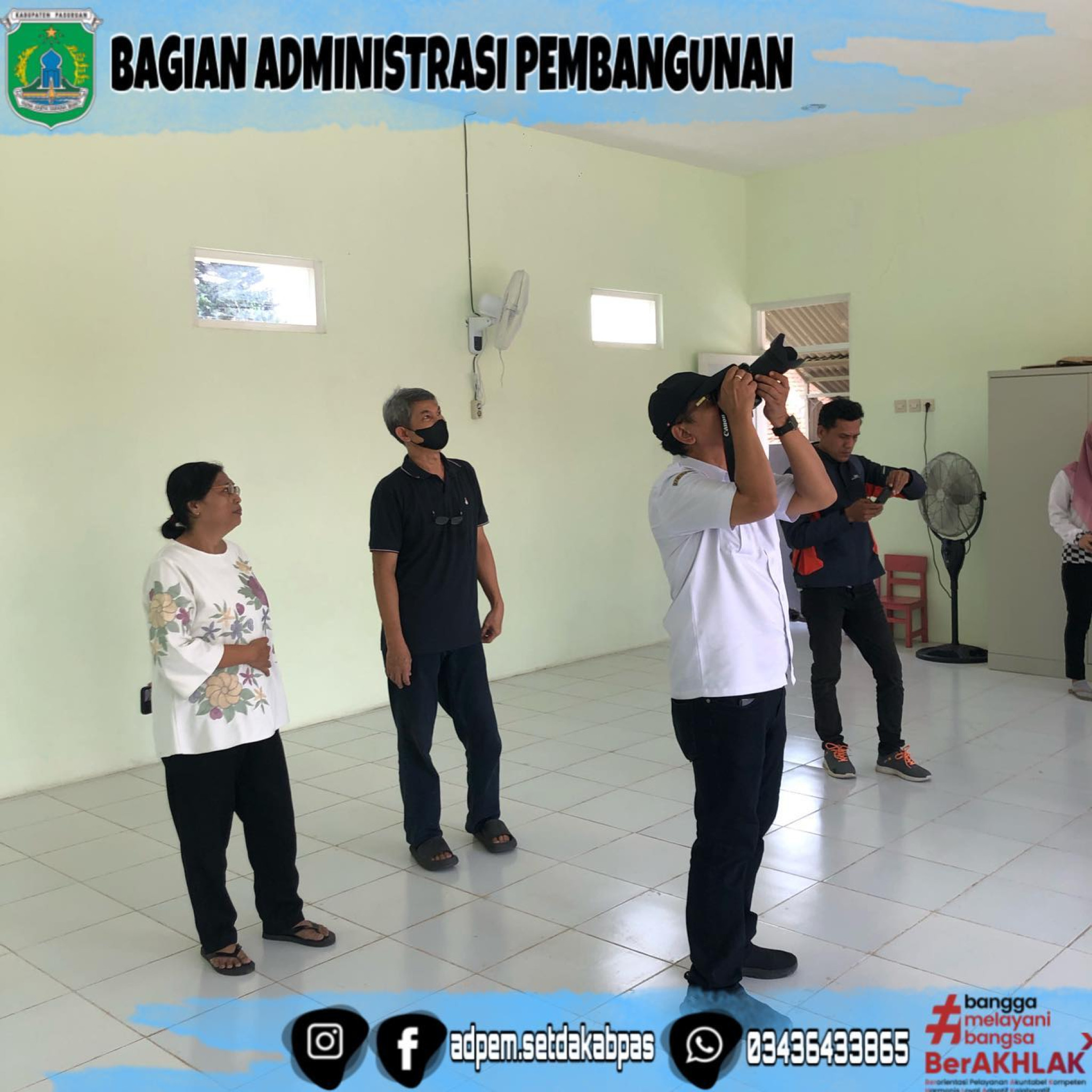 Monitoring 11 Lokasi Kegiatan Fisik Dinas Pendidikan dan Kebudayaan di Kecamatan Pandaan dan Prigen.